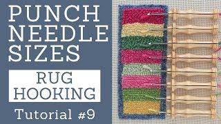 Oxford Punch Needle Sizes