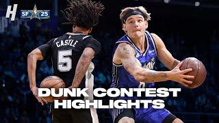 FULL 2025 NBA Slam Dunk Contest   All Dunks & Highlights 