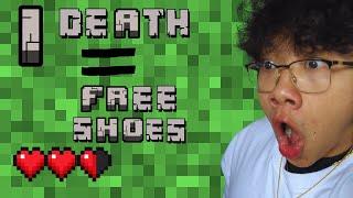 Every Time I Die in Minecraft Hardcore, I Give Away Free Shoes...