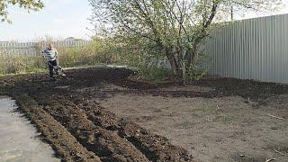 Жизнь в Казахстане.Приехала домой счастливая.Посадка цветов отменяется.Вспахали огород.Покупки.Влог