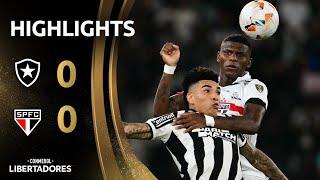 BOTAFOGO vs. SÃO PAULO | HIGHLIGHTS | CONMEBOL LIBERTADORES 2024