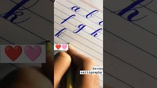 # calligraphy # writing # alphabets .....