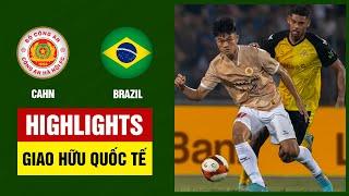 Highlights: Công An Hà Nội - Brazil | Văn Thanh mở tỉ số, đôi công hấp dẫn, chiến thắng bùng nổ