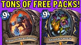 How to Open Hearthstone Packs FOR FREE!!! Avatar of Hearthstone Combo!