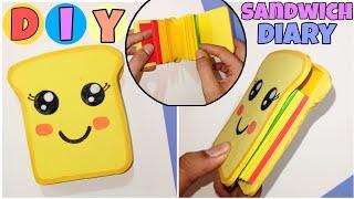 How to make sandwich Diary easily / DIY Sandwich Diary / How to Make Cute Diary / UNIQUE Diary Idea