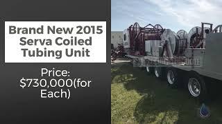 Brand New 2015 Serva Coiled Tubing Unit in Excellent Condition | Texas