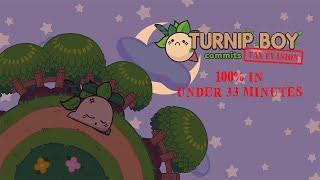 Turnip Boy Commits Tax Evasion Speedrun - 100% in under 33 Minutes