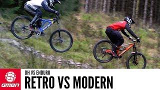 Can A Modern Enduro Bike Beat A Retro Downhill Bike?