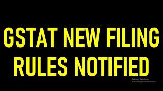 GST TRIBUNAL NEW FILING RULES NOTIFIED