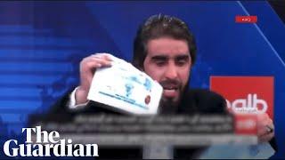 ‘No place for education’: Afghan professor tears up diplomas on live TV