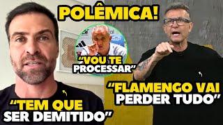 TRETA! NETO E PILHADO PERDEM A PACIÊNCIA E PARTEM PARA O CONFRONT0 COM TITE!!