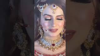 Pakistani Bridal makeup @Sammymusic4 #shorts #makeup #hdmakeup #bridalmakeup #makeover