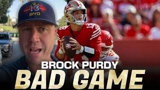 Brock Purdy played a bad game — and that’s OK