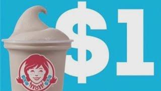 Get a $1 Frosty at Wendy's for the rest of the summer