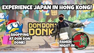 EXPERIENCE JAPAN IN HONG KONG | DON DON DONKI + ICHIRAN | JAYBEE DOMINGO