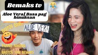 Bemaks tv - "Aloe Vera" Hula Challenge Part 75 I Basa daw  pag binuksan II REACTION VIDEO