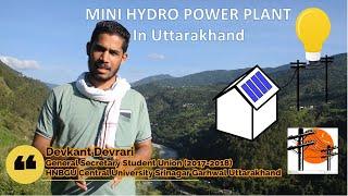 Mini Hydro Power Project Uttarakhand(India)