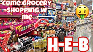 Come Grocery Shop w me for the 1st time at H-E-B