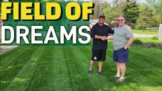 Making a Fathers Dream Come True  Renovating a Subscribers Old Lawn - Epic Backyard Makeover