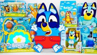 Bluey Toy Collection Unboxing Review  Mystery Baby Bluey Box & Bluey Obstacle Course Maze