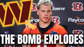  EXPLODES! BENGALS STAR DROPS HARSH STATEMENTS!| Washington Commanders News