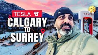 Tesla   CALGARY to SURREY | VLOG | Ohi saabi