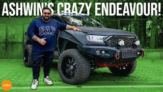 @ASHWINSINGHTAKIAR & his CRAZY GANGSTER FORD ENDEAVOUR built to off-road spec! | Autoculture