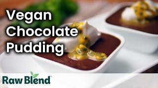 How to make Vegan Chocolate Pudding in a Vitamix Blender | Recipe Video