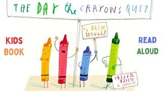 ️ The Day the Crayons Quit  Kids Book Short Funny Read Aloud