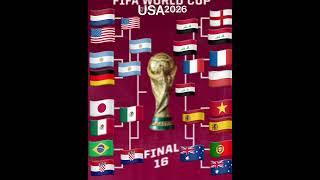 My prediction’s for 2026 world cup