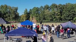 Kennesaw State University Pumpkin Launch 2024. One of the ones that actually launched.