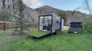 7x16 Cargo Trailer Conversion