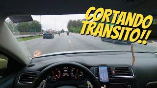 CORTANDO O TRANSITO DE JETTA TSI! SE NÃO ANDAR EU 'COSTURO'