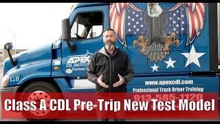 Class A CDL Pre-Trip Inspection / New Modernized CDL Test