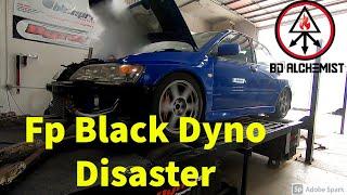 Evo 8 Fp Black Dyno Disaster,  Did the engine just blow?