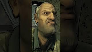His Face When He Realized  | Telltale's The Walking Dead #shorts