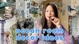 40+ Ocean DIY Room Decor Ideas (+ free tutorials) ˖°𓇼⋆🫧