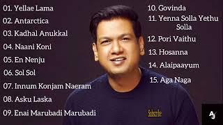 Vijay Prakash All Time Favourite Tamil Songs Playlist Collection Audio Jukebox