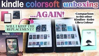 KINDLE COLORSOFT UNBOXING... AGAIN! WILL I KEEP IT? +KOBO LIBRA COMPARISON #kindle #kindlecolorsoft