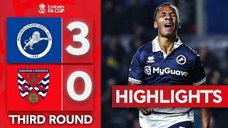 Bangura-Williams Debut Goal | Millwall 3-0 Dagenham and Redbridge | Emirates FA Cup 2024-25