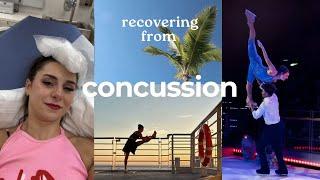 Recovering from a Concussion as a Pro Ice Skater ️ | my journey back to performing on a cruise ship