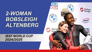 IBSF World Cup Altenberg - 2-Women Bobsleigh - Heat 2