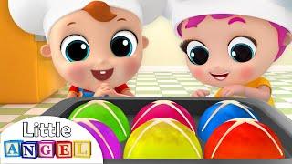 Hot Cross Buns In the Oven, Yummy! | Nursery Rhymes by Little Angel