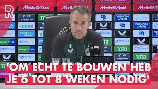 VAN PERSIE MIST nóg MEER MIDDENVELDERS bij FEYENOORD: 'Daarin MOETEN we CREATIEF ZIJN'