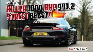 ANOTHER MONSTER! 1800 BHP 991.2 PORSCHE TURBO S!! #porsche #esmotoruk