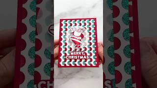 Making An EASY DIY Christmas Card In MINUTES! ASMR Crafting #asmr #asmrsounds #craft