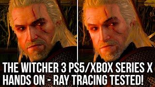 The Witcher 3: PS5 vs Xbox Series X Hands-on - Ray Tracing + 60FPS Modes Tested