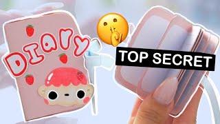 how to make your own *TOP SECRET* mini diary!!! CUTE CRAFT SUMMER 10/10!