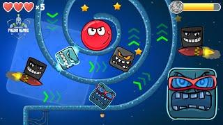 Red Ball 4 | Battle For The Moon All Levels (46-60) Boss Fight | FDG | Android Gameplay WFG