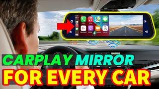 Install CarPlay In Your RearView Mirror!